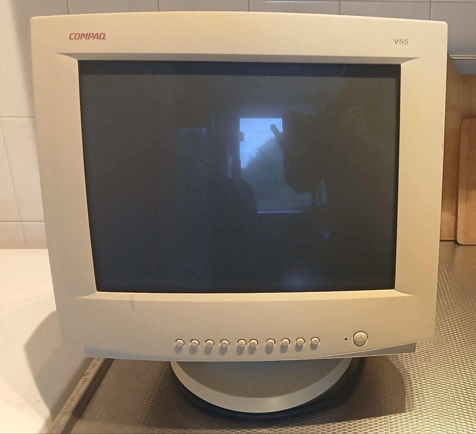 Compaq v55 monitor, Ophalen