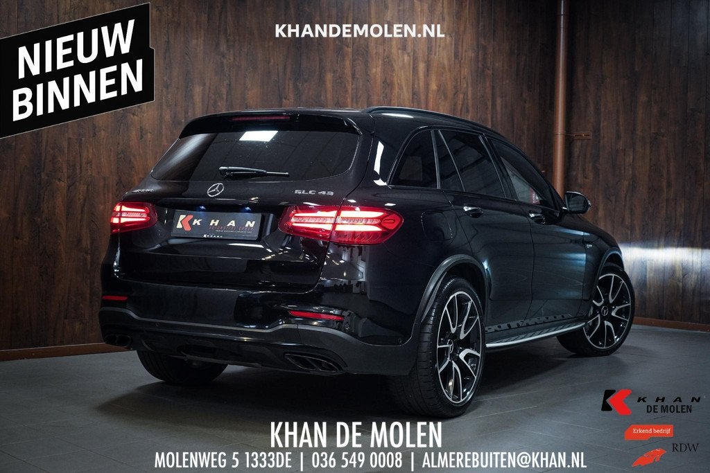 Mercedes-Benz GLC-klasse AMG 43 4MATIC Pano|Memory|Carbon|Bu, Auto's, Automaat, Gebruikt, 367 pk, Vierwielaandrijving