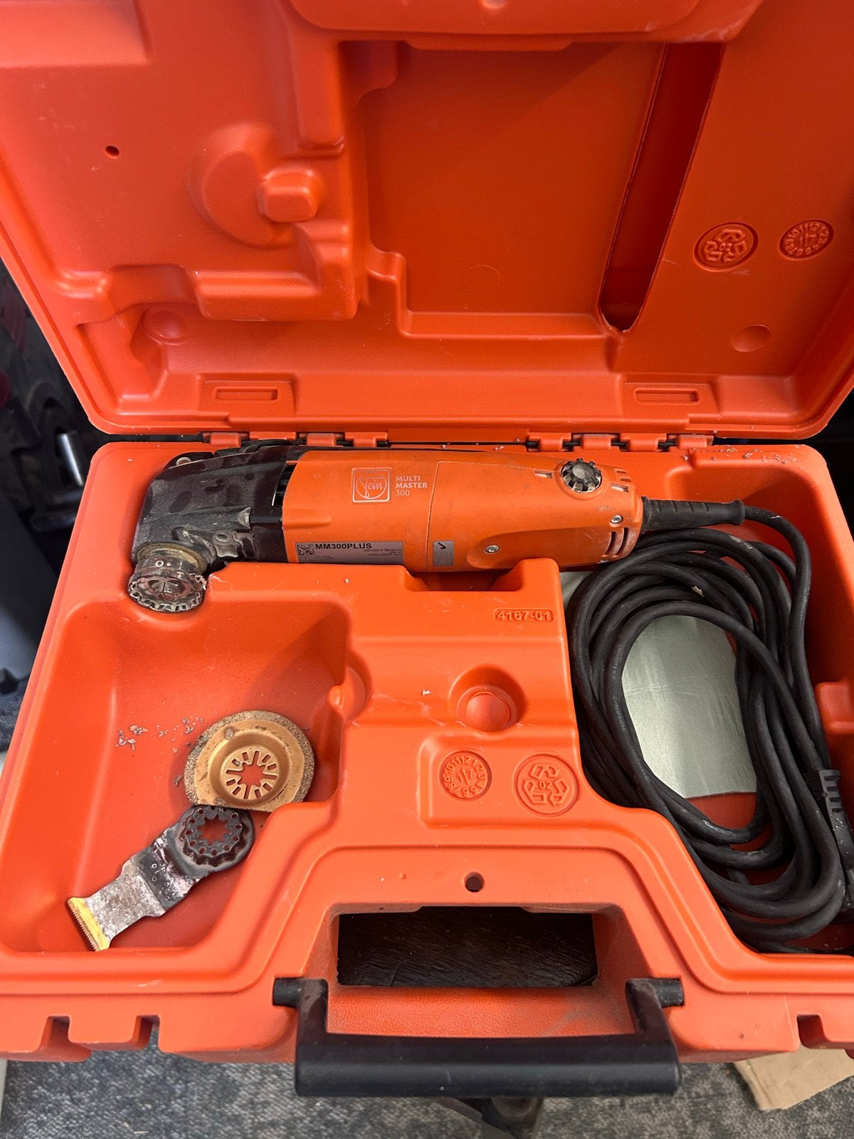 Fein Multimaster MM300Plus - Compleet in koffer, Doe-het-zelf en Verbouw, Ophalen, Gebruikt, Multitool, Overige merken