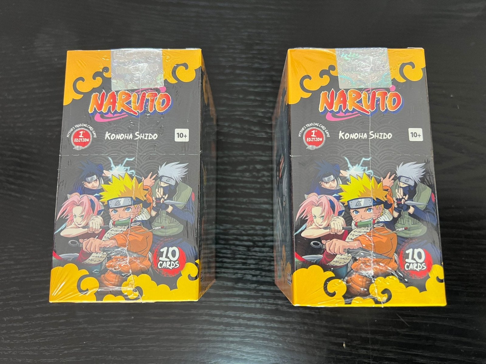 Naruto Mythos TCG Boosterbox 1st Edition - Gouden Kaart Kans, Ophalen of Verzenden, Nieuw, Boosterbox