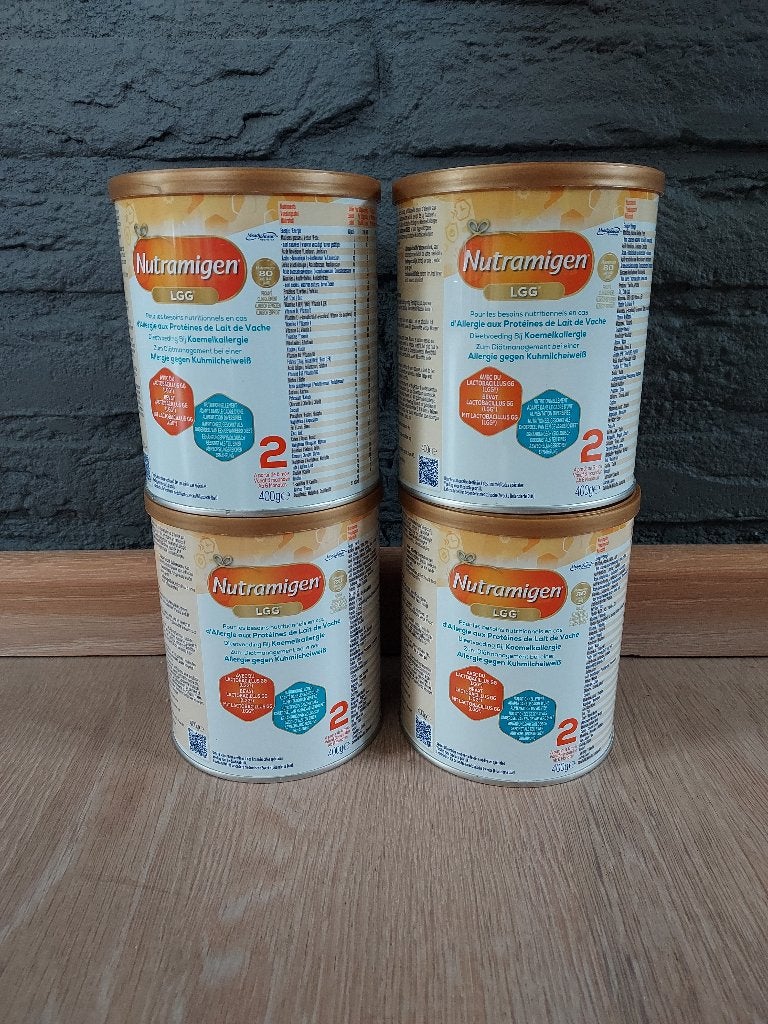 4 potten Nutramigen LGG 2, Ophalen of Verzenden, Nieuw, Overige typen