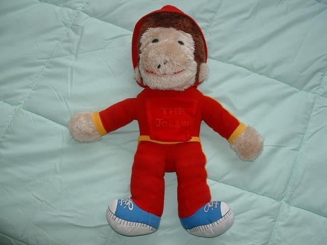 KNICKERBOCKER AAP CURIOUS GEORGE PLUCHE HUIDSKLEUR, Ophalen of Verzenden, Nieuw, Overige typen