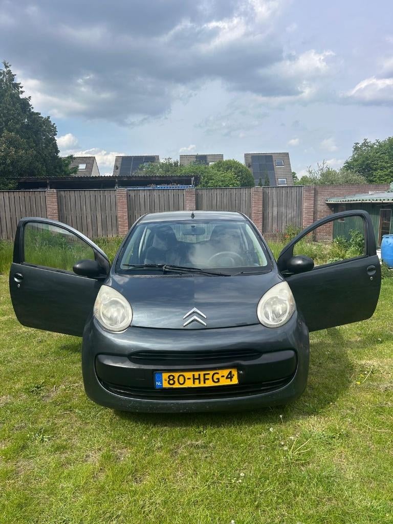 Citroën C1 1.0 3-DRS 2008 grijs, Auto's, Voorwielaandrijving, C1, 68 pk, Origineel Nederlands