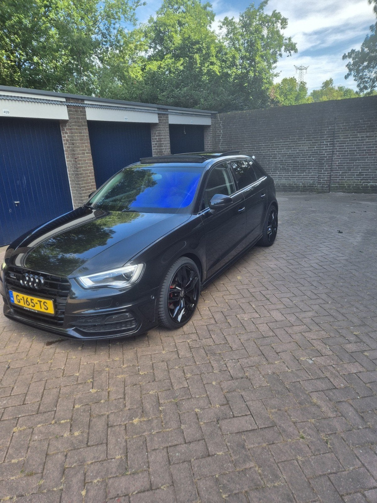 Audi A3 2.0 TDI 135KW SB Quattro AUT 2014 Zwart, Auto's, 1800 kg, Euro 6, 4 cilinders, Zwart
