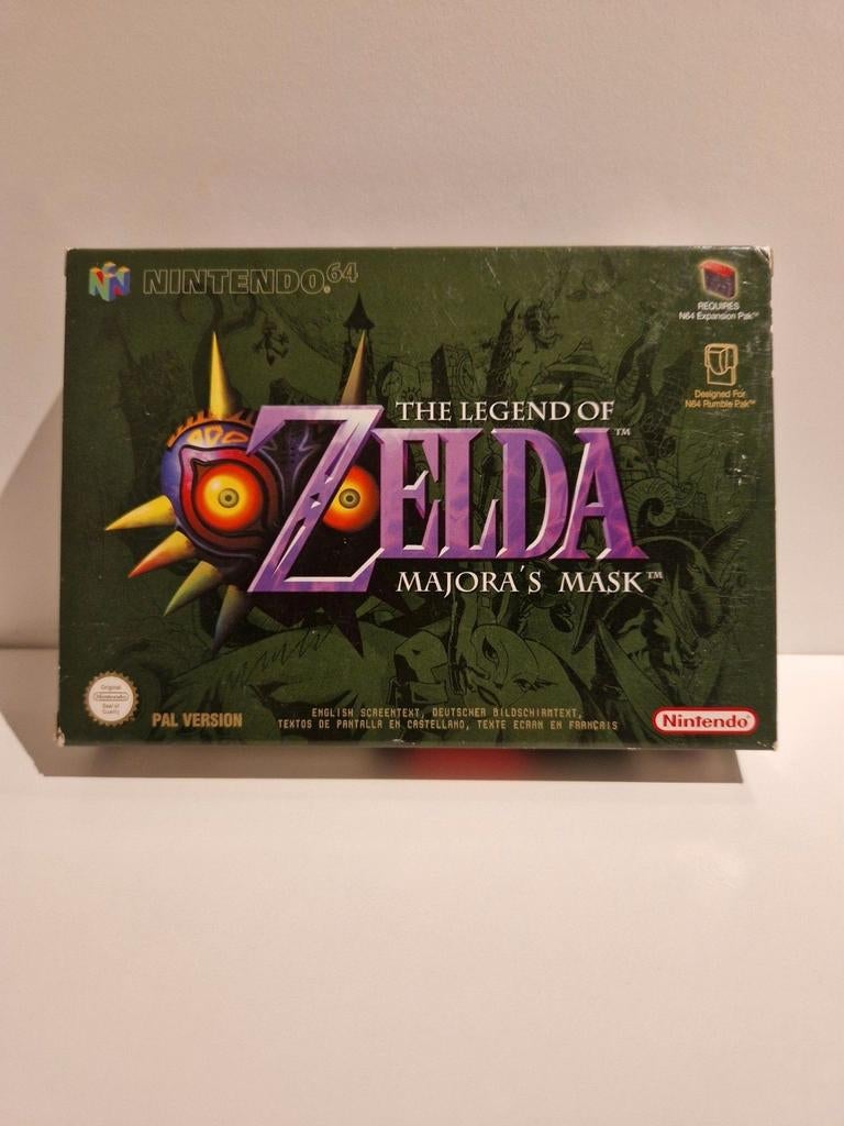 Zelda Majora's Mask cib, 1 speler, Ophalen of Verzenden, Zo goed als nieuw