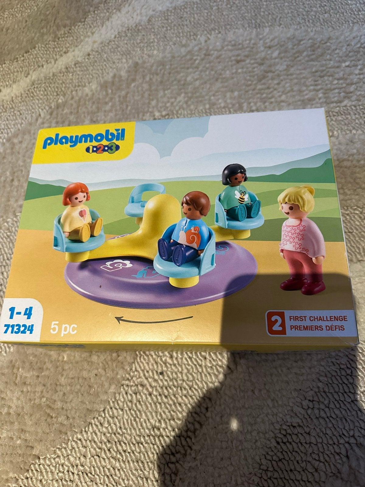 Playmobil 1.2.3 Draaimolen - Nieuw in doos, Complete set, Overige typen, 1.2.3, Nieuw