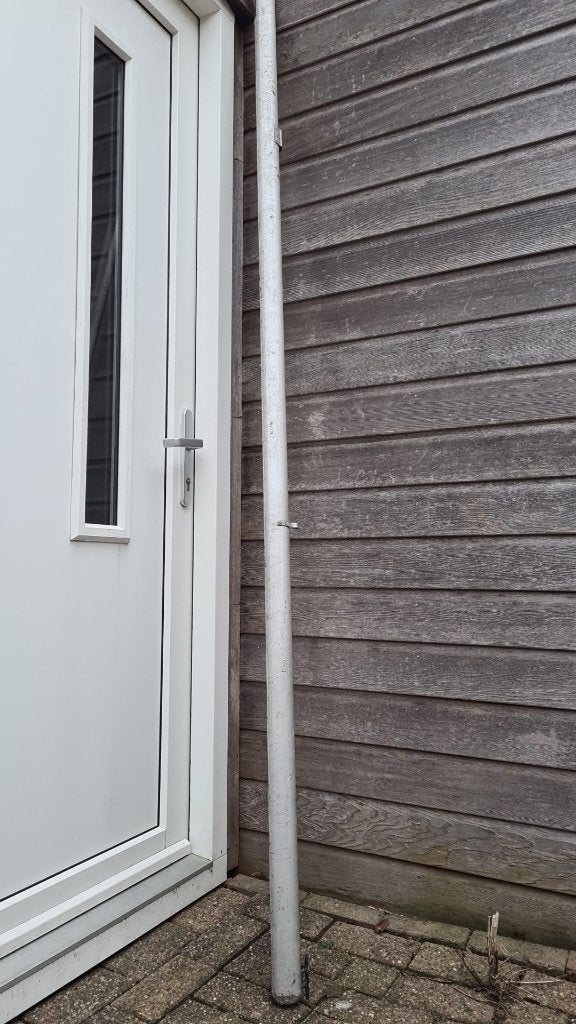 giek aluminium 2.43 Lang, Ophalen, Gebruikt, Tuigage en Masten, Zeilboot