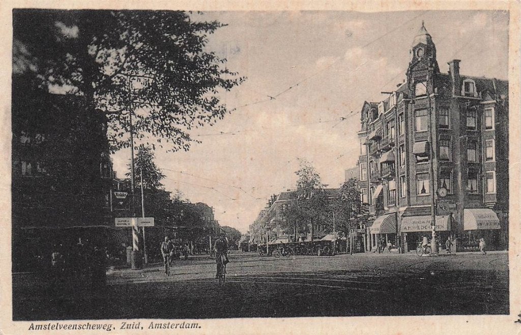 703-236-053 Amstelveenscheweg Zuid Amsterdam, Verzenden, Voor 1920, Noord-Holland