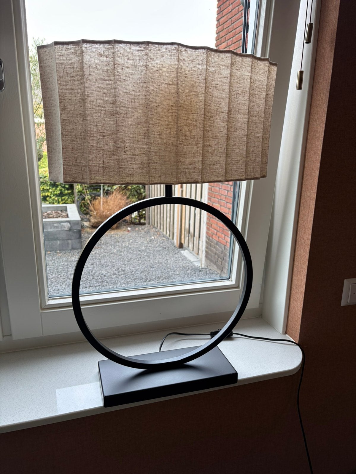 Prachtige schemerlamp van Lights & Living, Tafellamp, Nieuw, 22 cm, Crème