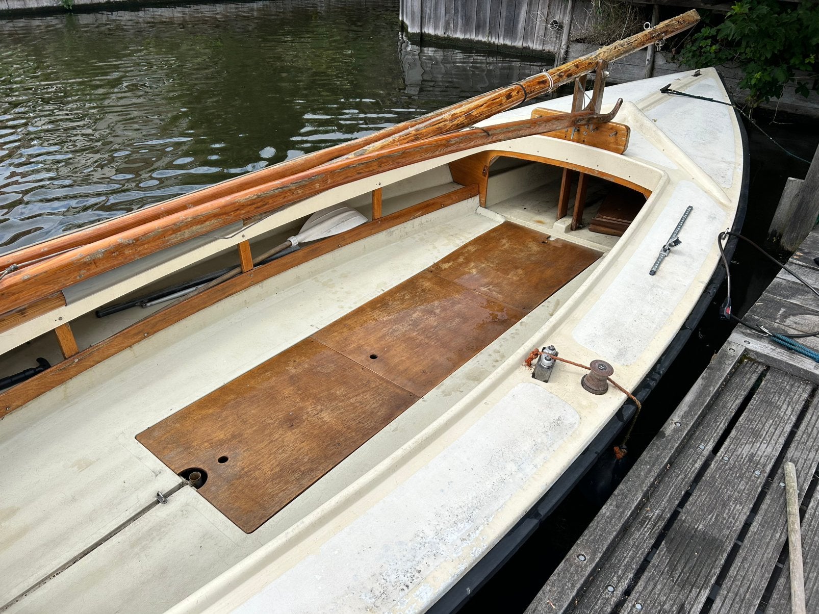Valk open zeilboot, Watersport en Boten, Zeilen en Zeiltoebehoren, Gebruikt, Minder dan 15 m², 3 tot 6 meter, Ophalen