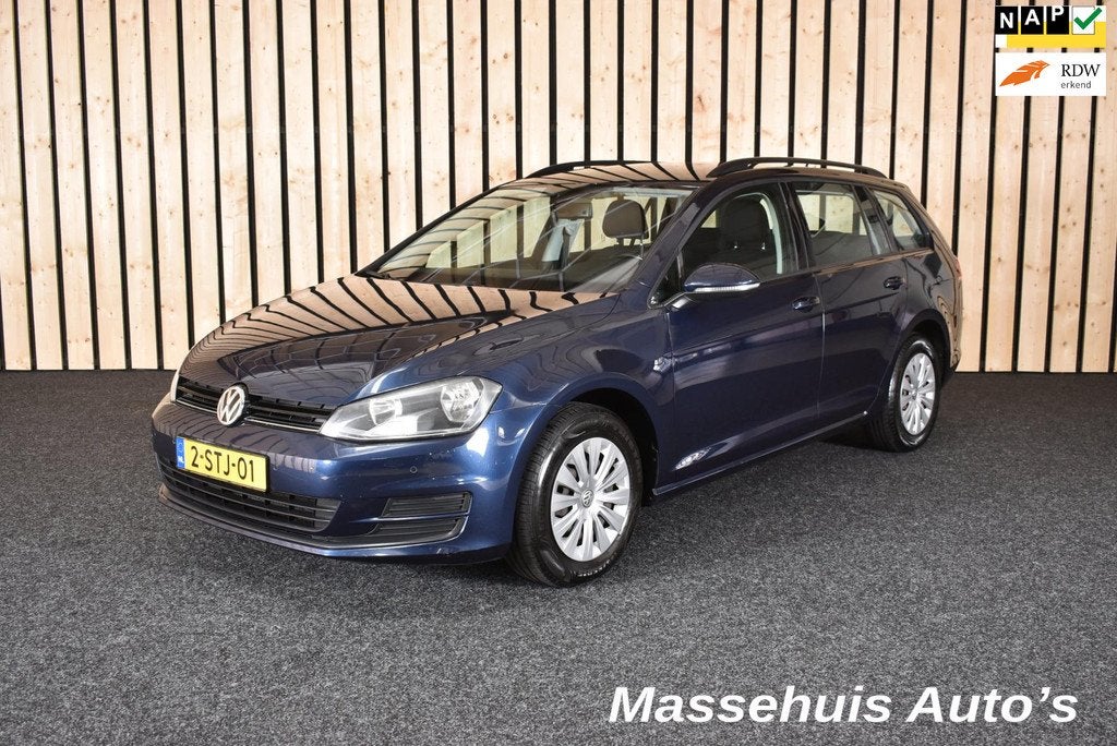 Volkswagen Golf Variant 1.2 TSI Trendline Navi Cruise Clima, Voorwielaandrijving, Euro 5, Stof, Gebruikt