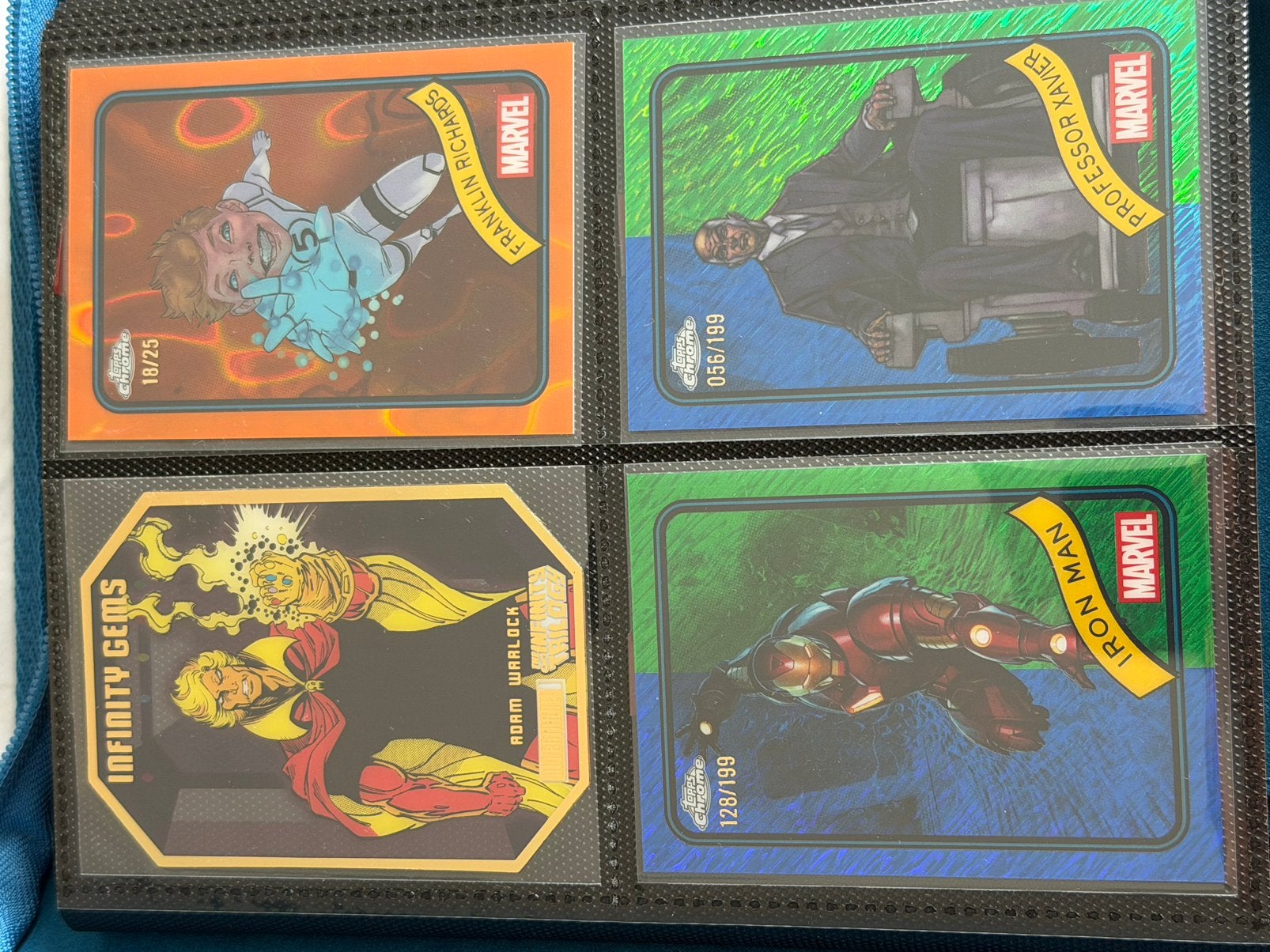 Marvel kaarten collectie, Hobby en Vrije tijd, Verzamelkaartspellen | Overige, Ophalen of Verzenden, Meerdere kaarten