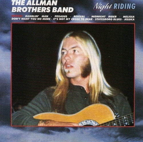 The Allman Brothers Band – Night Riding, Cd's en Dvd's, Ophalen of Verzenden, Zo goed als nieuw
