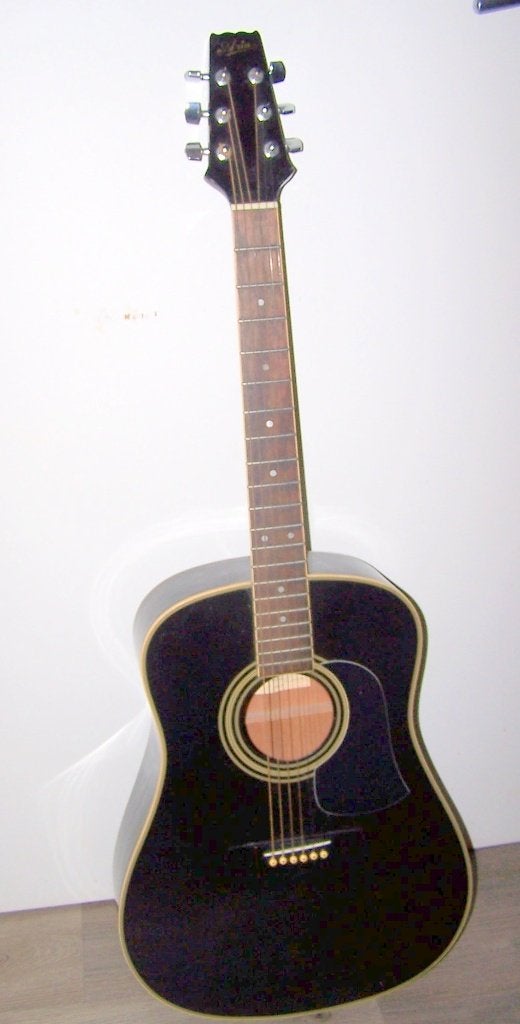 Vintage Aria AW200B Dreadnought Western gitaar. Nieuwstaat., Ophalen of Verzenden, Zo goed als nieuw, Western- of Steelstringgitaar