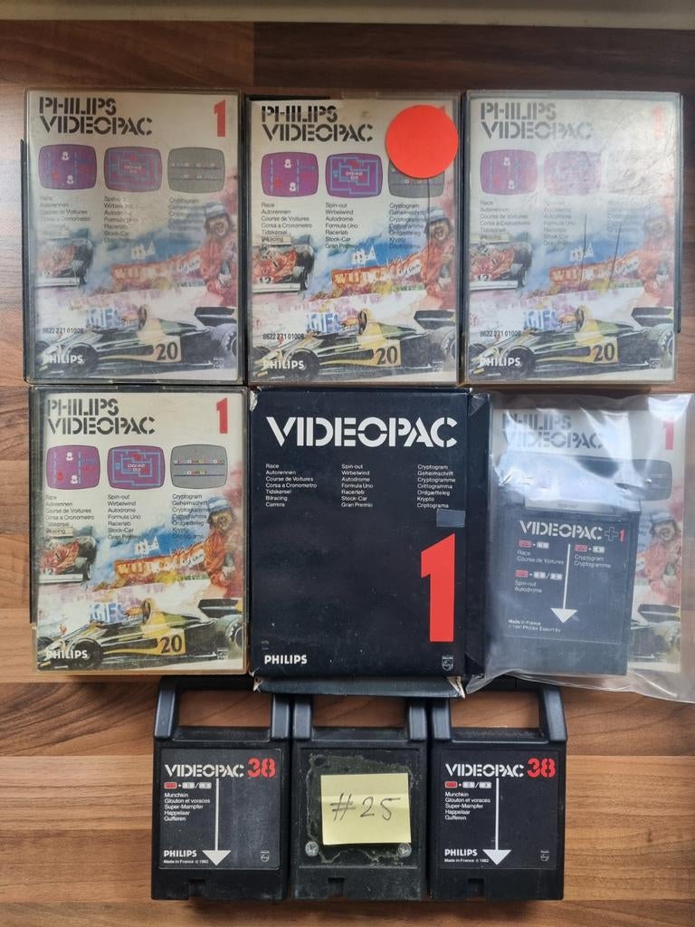 Philips Videopac Games | Per stuk | vanaf 5 euro, Spelcomputers en Games, Games | Overige, Zo goed als nieuw, Sport, 1 speler
