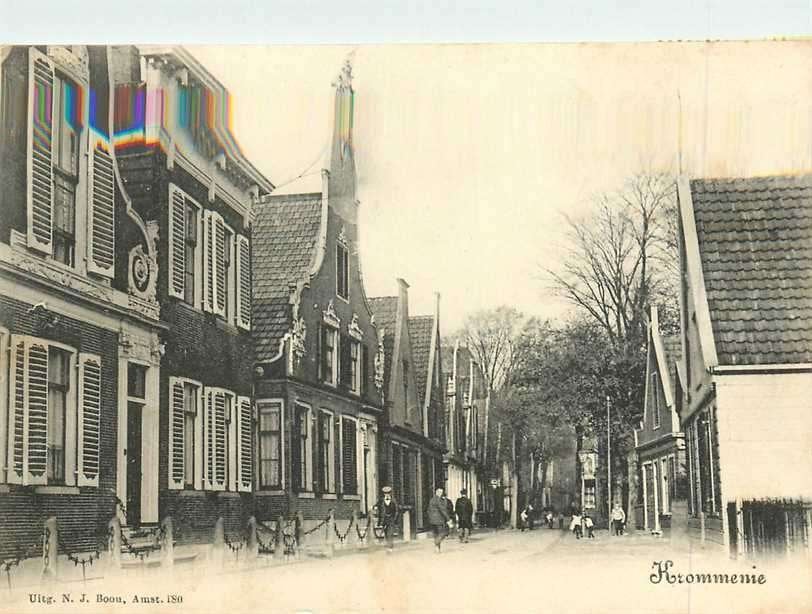 380-673-013 Krommenie, Verzamelen, Ansichtkaarten | Nederland, Verzenden, Voor 1920, Noord-Holland