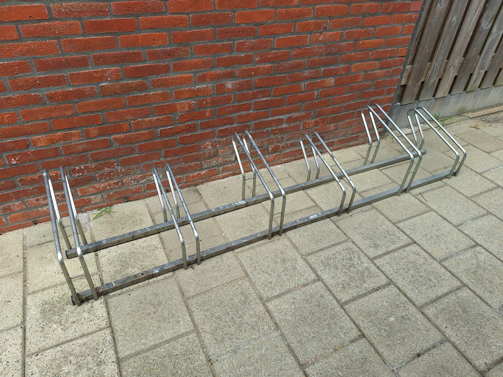 Mooi 2-delige fietsenrek voor 6 fietsen, Ophalen, Zo goed als nieuw