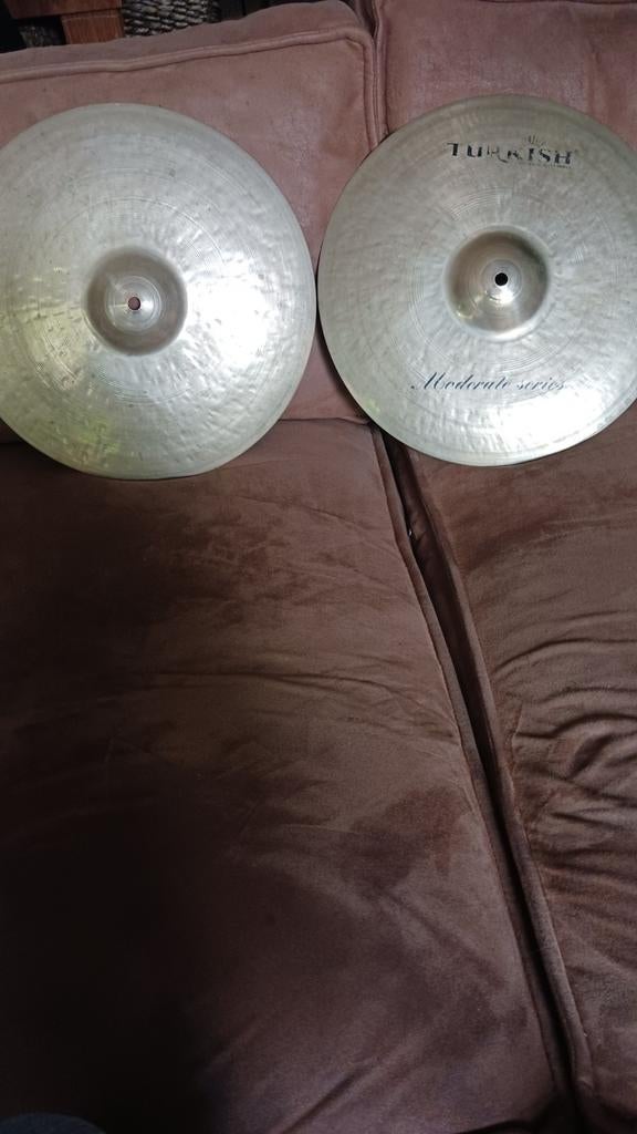 14 inch hi-hat bekkens., Muziek en Instrumenten, Drumstellen en Slagwerk, Ophalen of Verzenden, Gebruikt, Overige merken