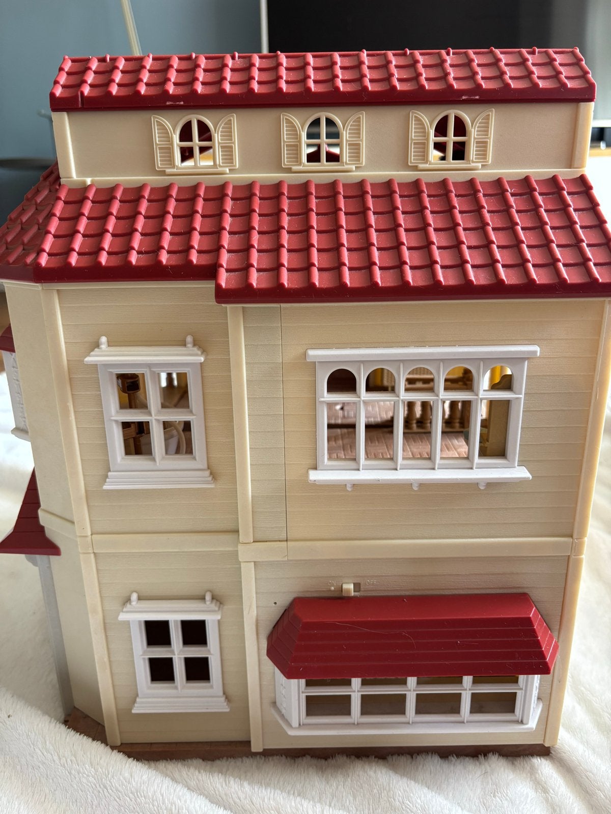 Groot Sylvanian Families Poppenhuis met Meubels en Poppen, Kinderen en Baby's, Speelgoed | Poppenhuizen, Ophalen, Gebruikt, Poppenhuis