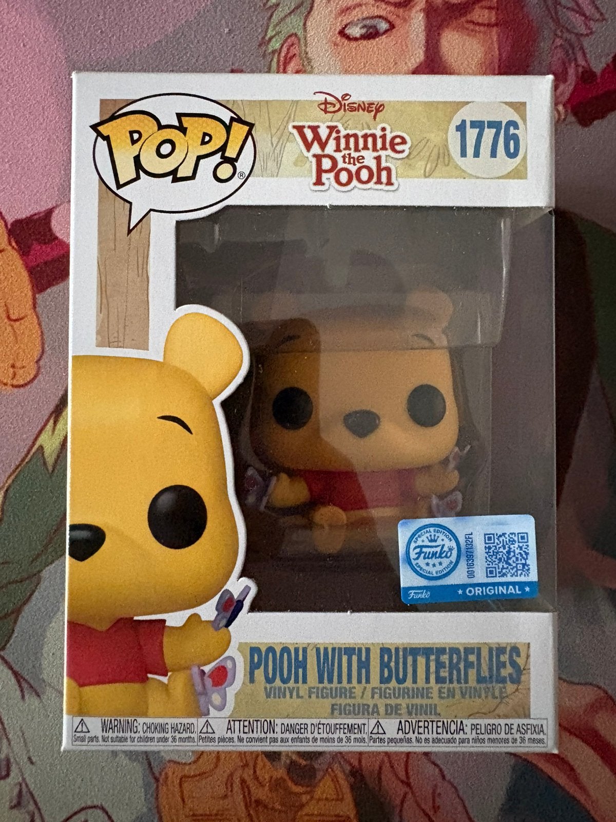 Funko Pop Disney Winnie the Pooh #1776 Pooh with Butterflies, Verzamelen, Funko Europe, Supportmea@funko.com, Ophalen of Verzenden