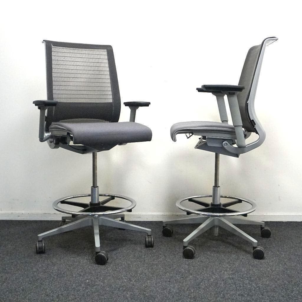 Steelcase Think V2 Baliestoelen | Ergonomisch | Grijs