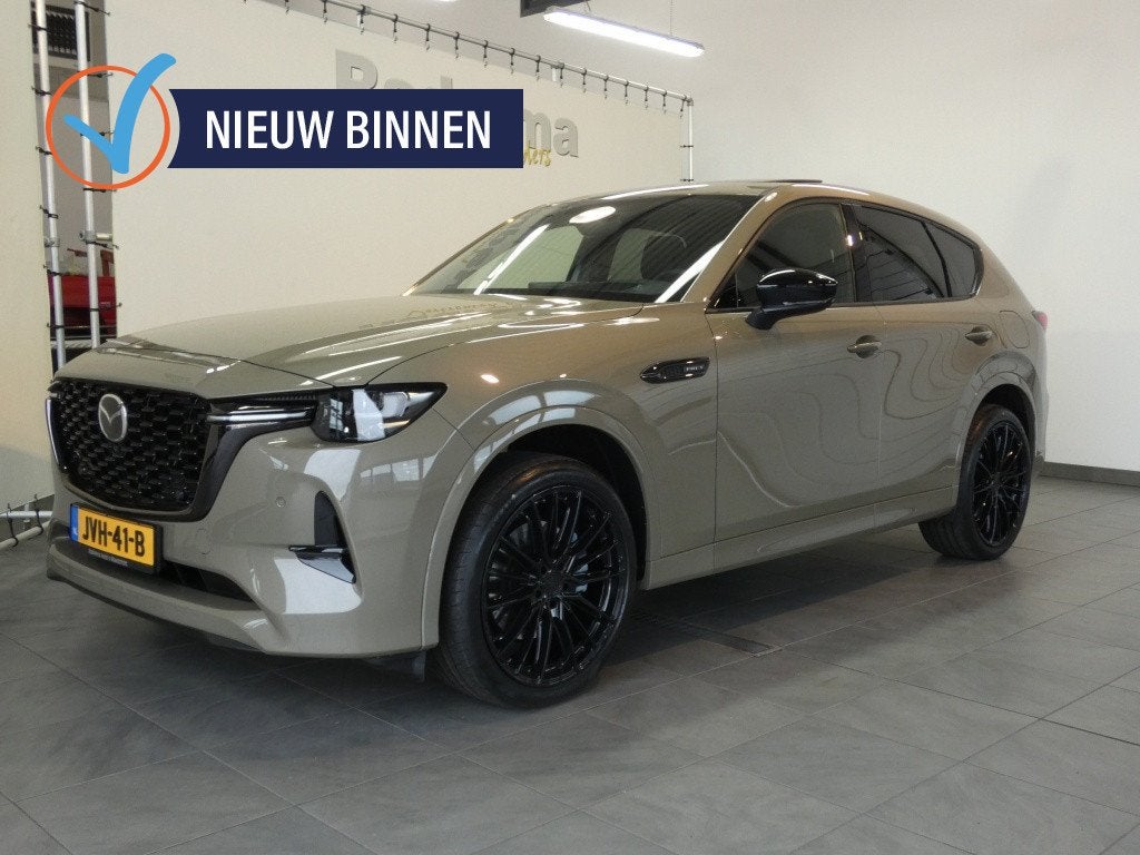 Mazda CX-60 2.5 PHEV Homura + Trekhaak, Alu pedalen Model 26, Auto's, Mazda, Automaat, Gebruikt, 2500 kg, Bedrijf