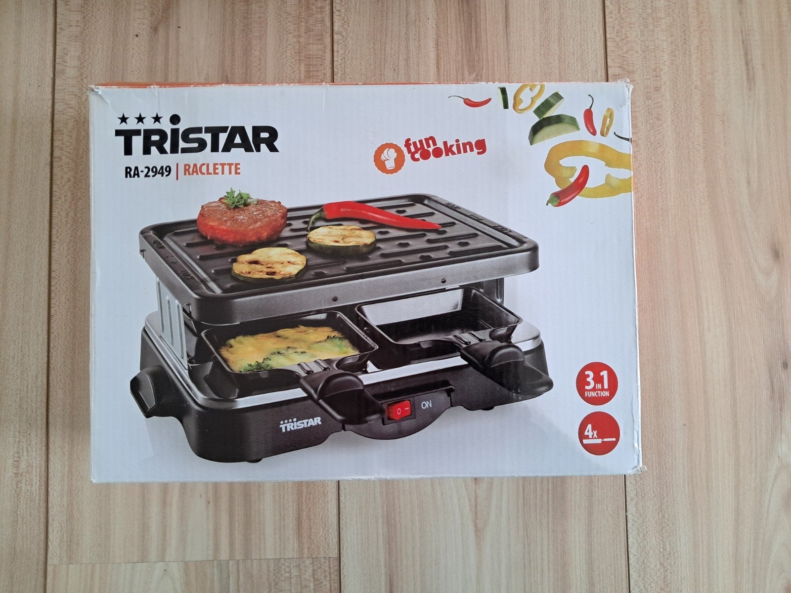Tristar RA-2949 Camping gourmetset – 4 Personen, Ophalen of Verzenden, Gebruikt, 4 t/m 7 personen