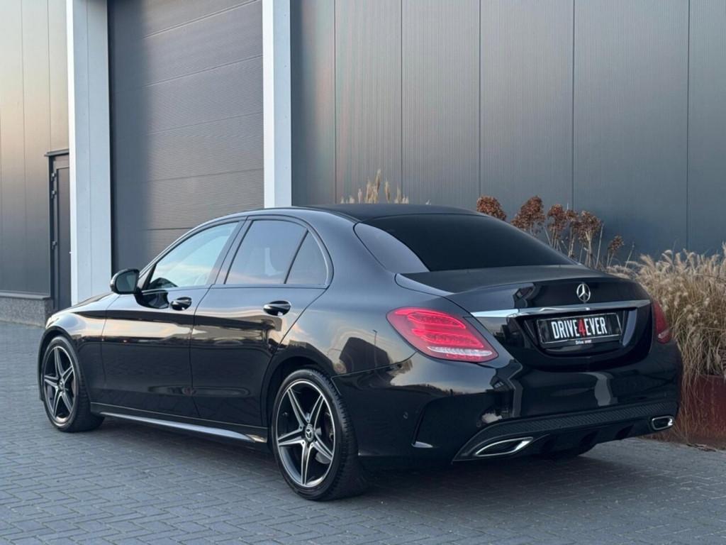 Mercedes-Benz C-klasse 200 CDI Business Solution AMG | Volle, Auto's, Mercedes-Benz, Automaat, 136 pk, Gebruikt, Zwart