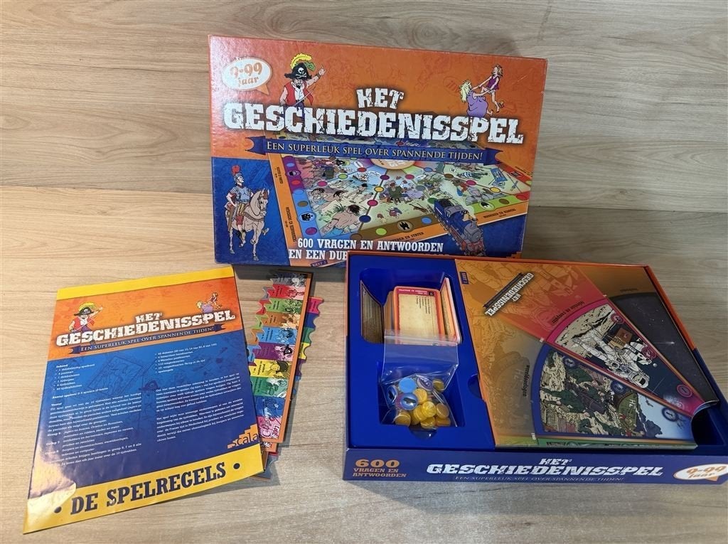 het geschiedenisspel - s6877, Verzenden, Zo goed als nieuw