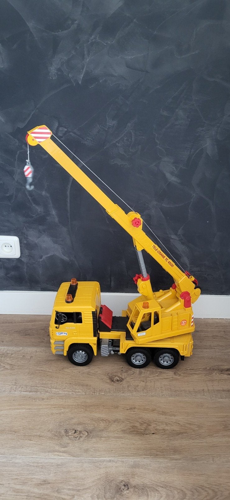 Bruder vrachtwagen/kraan, Ophalen, Zo goed als nieuw