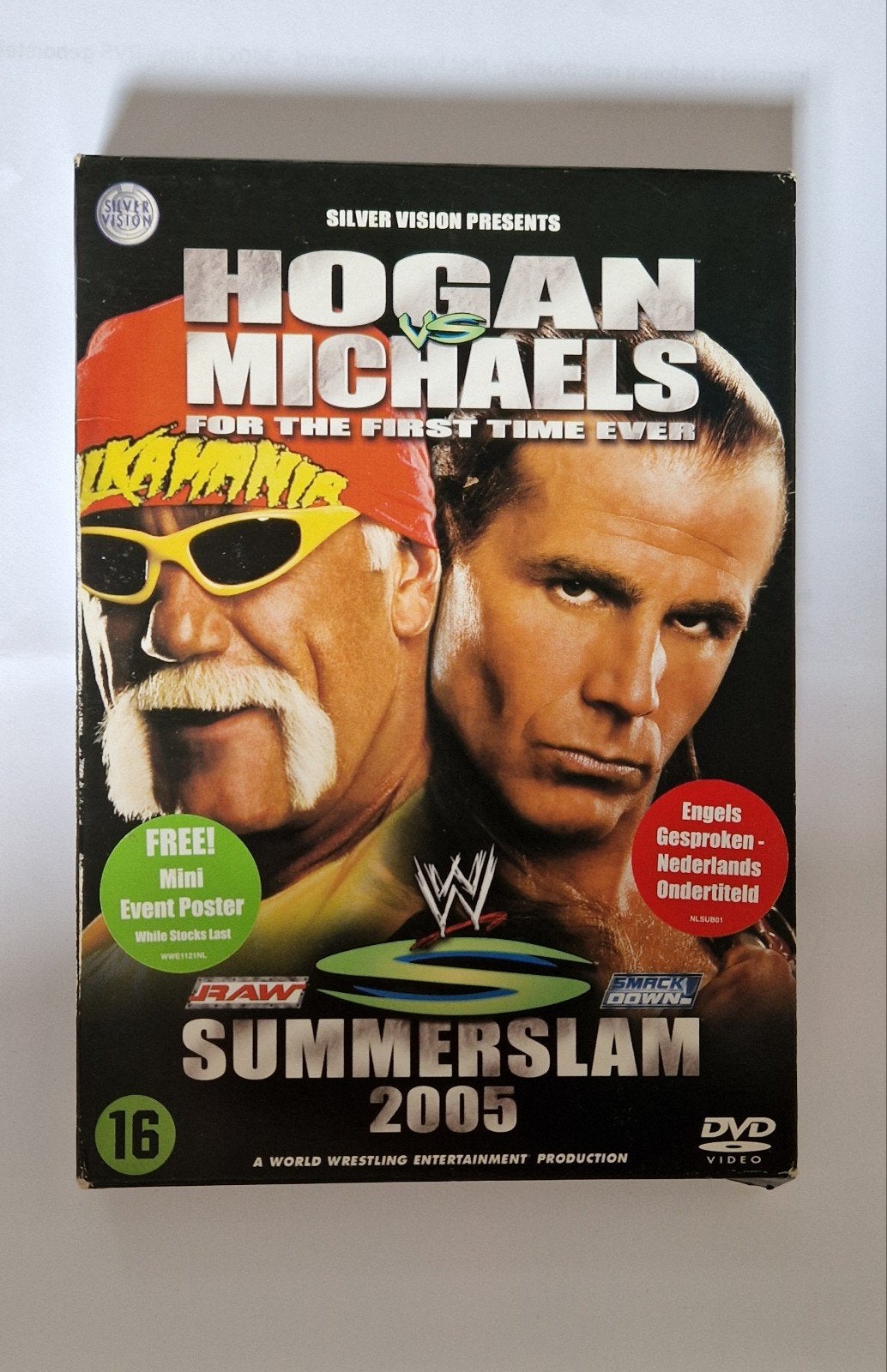 DVD Hogan vs Michaels - Summerslam 2005, Vanaf 16 jaar, Ophalen of Verzenden, Zo goed als nieuw, Documentaire
