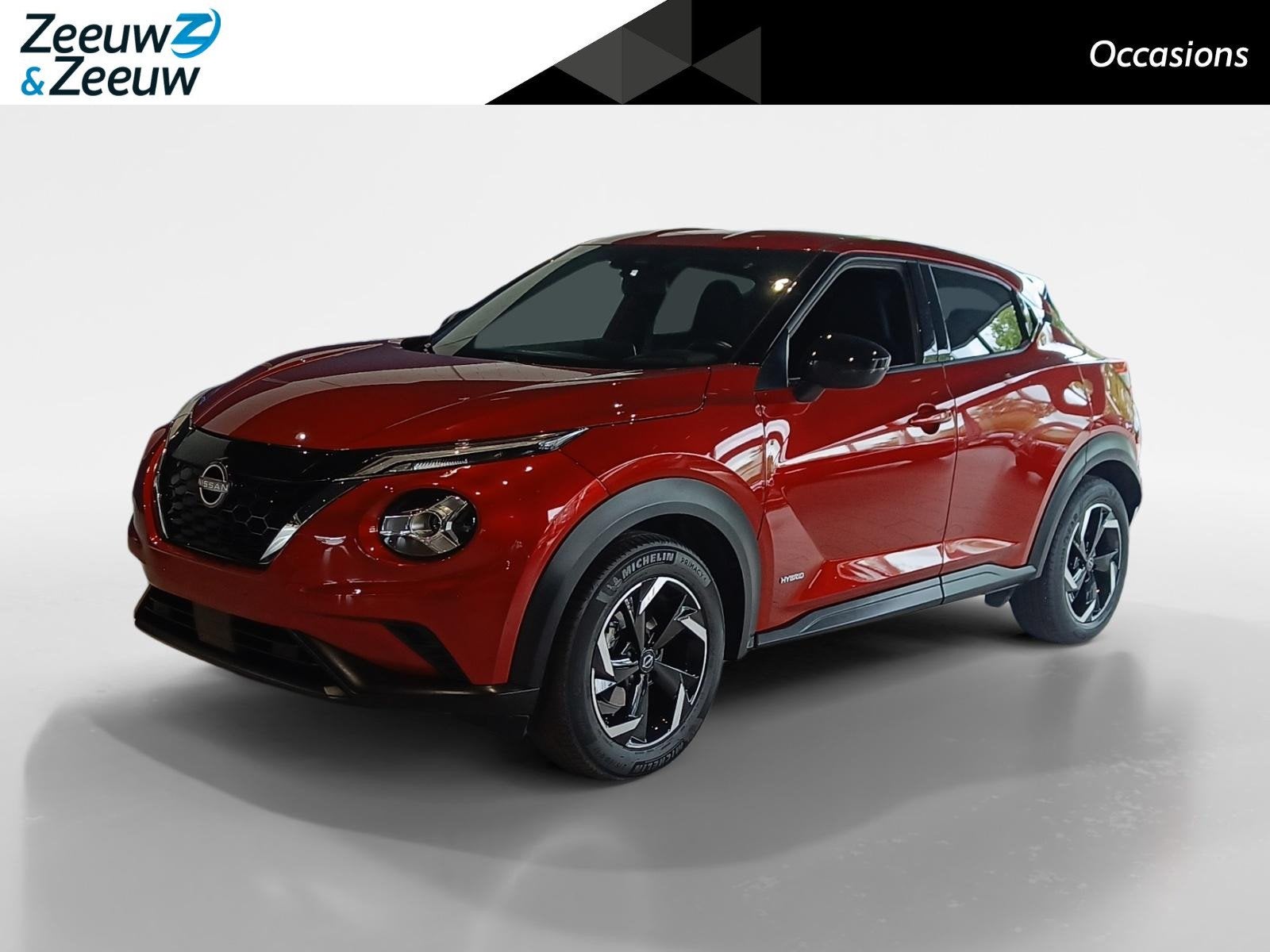 Nissan Juke 1.6 Hybrid N-Connecta | Navigatie | Achteruitrij, Auto's, Gebruikt, Automatische klimaatregeling, Bedrijf, Hybride Elektrisch/Benzine