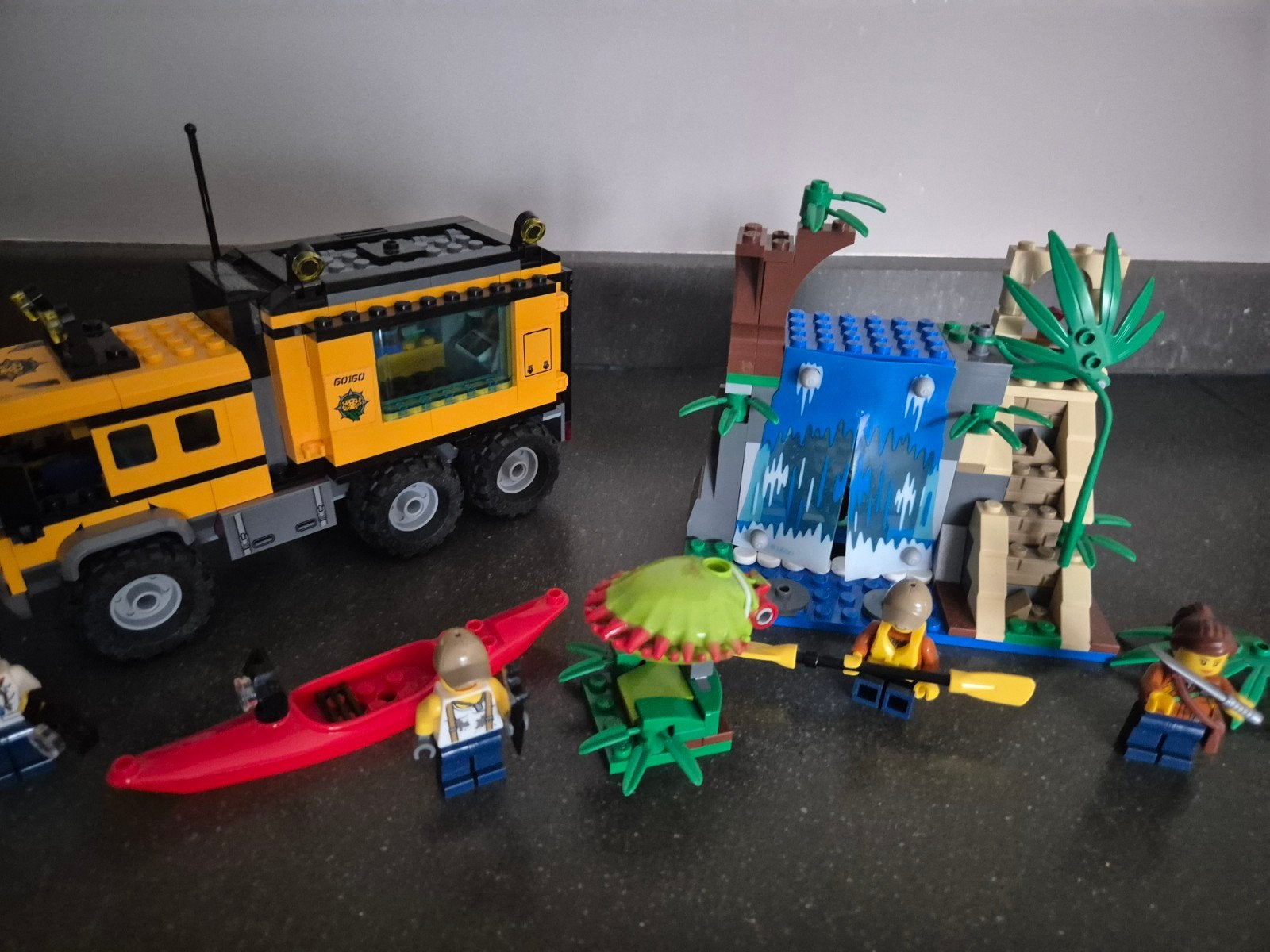 Lego City 60160 Jungle Mobiele Laboratorium - Gebruikt, Lego, Ophalen of Verzenden, Inclusief minifiguren, Complete set