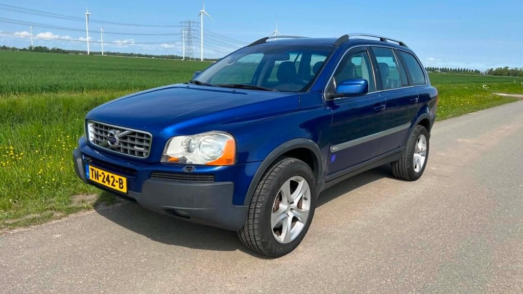 Volvo XC90 2.5 T Geartronic 2005 Ocean Race (7-personen), Zwart, 1991 kg, Blauw, 7 stoelen