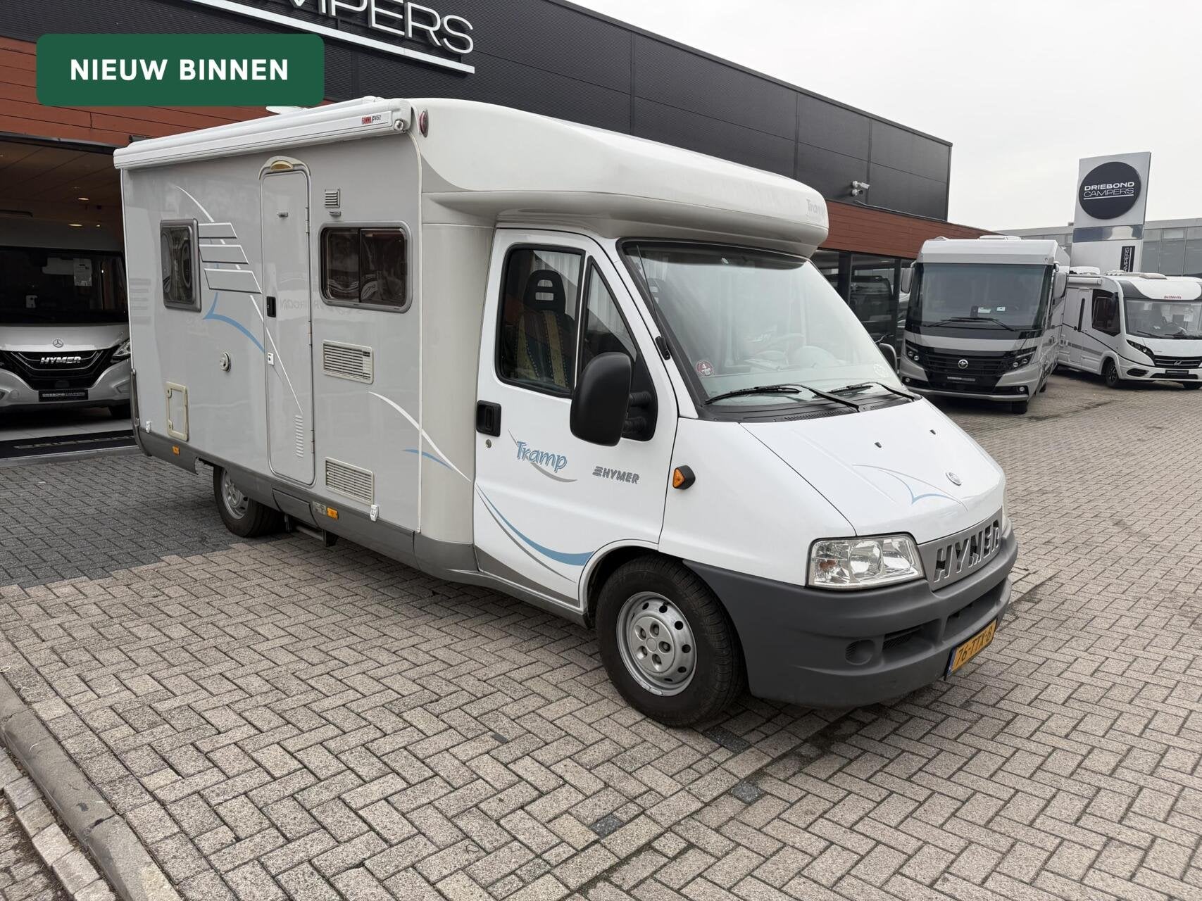 Hymer Tramp T 575 110PK Fransbed Inruil Koopje, Bedrijf, Elektrische ramen, Hymer, Handgeschakeld
