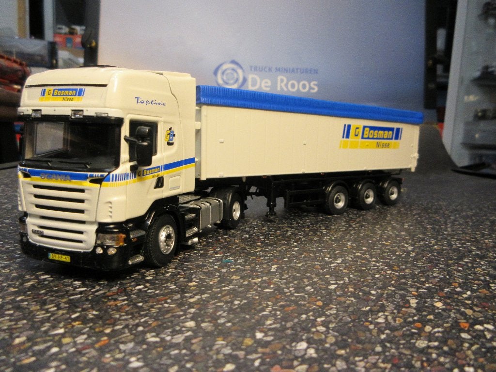 WSI Scania R 440 Bosman, Ophalen of Verzenden, Zo goed als nieuw, Bus of Vrachtwagen, Wsi