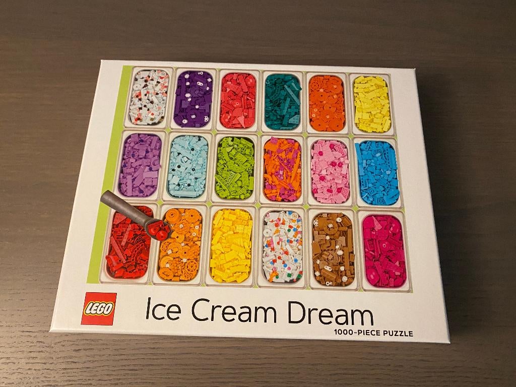 Lego puzzel ice cream dream, Kinderen en Baby's, Speelgoed | Duplo en Lego, Ophalen of Verzenden, Zo goed als nieuw