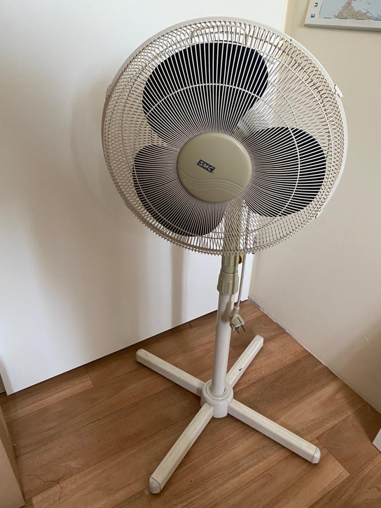 Zware verstelbare ventilator., Witgoed en Apparatuur, Ophalen, Gebruikt, Statiefventilator