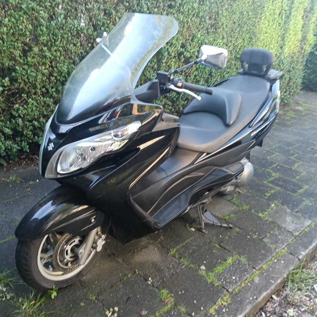 Zwarte Burgman AN 400 cc 2007, Motoren, Motoren | Suzuki, 400 cc, Scooter, Motorrijbewijs A, Gebruikt