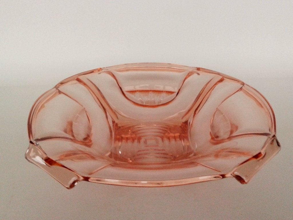 Schaal August Walther & Söhne Sigrid Persglas Art Deco, Ophalen of Verzenden