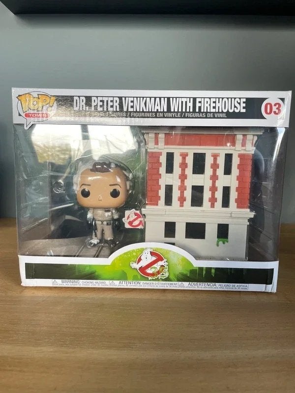 Funko Pop Dr. Peter Venkman With Firehouse - Ghostbusters, Ophalen of Verzenden, Nieuw