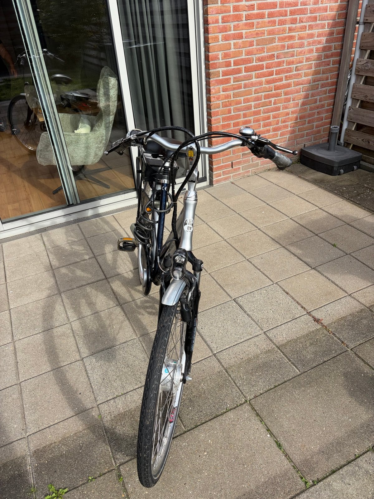 Elektrische City Star fiets, Gebruikt, 51 tot 55 cm, 30 tot 50 km per accu, Ophalen