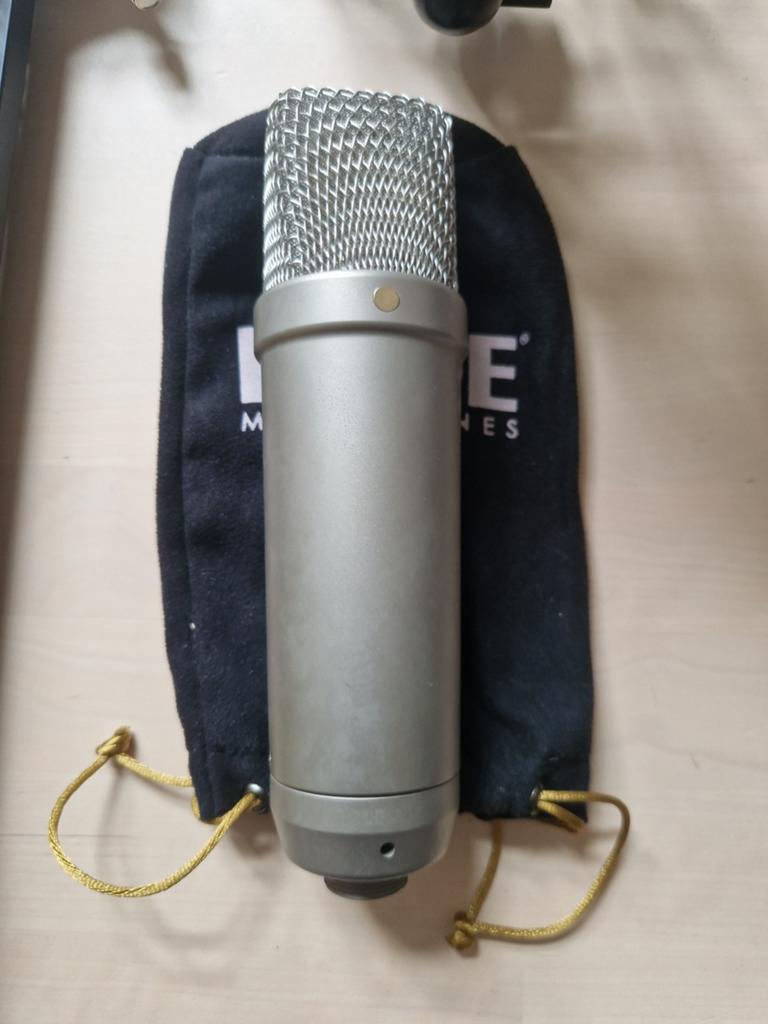 Rode NT1-A Studiomicrofoon Compleet met Accessoires, Ophalen, Zo goed als nieuw, Studiomicrofoon