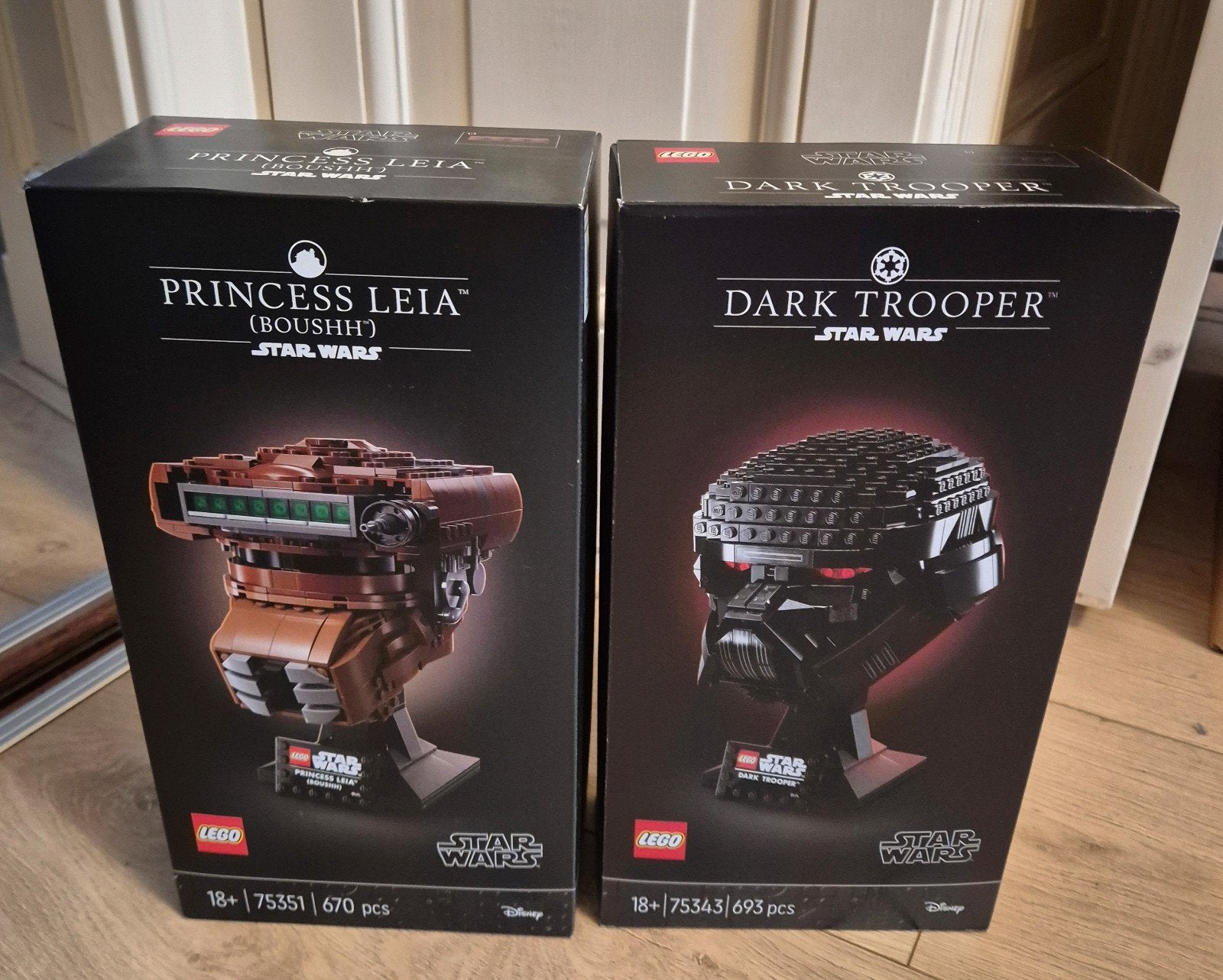 NIEUW LEGO Star Wars Helmets 75343 & 75351, Ophalen, Star Wars, Lego, Nieuw