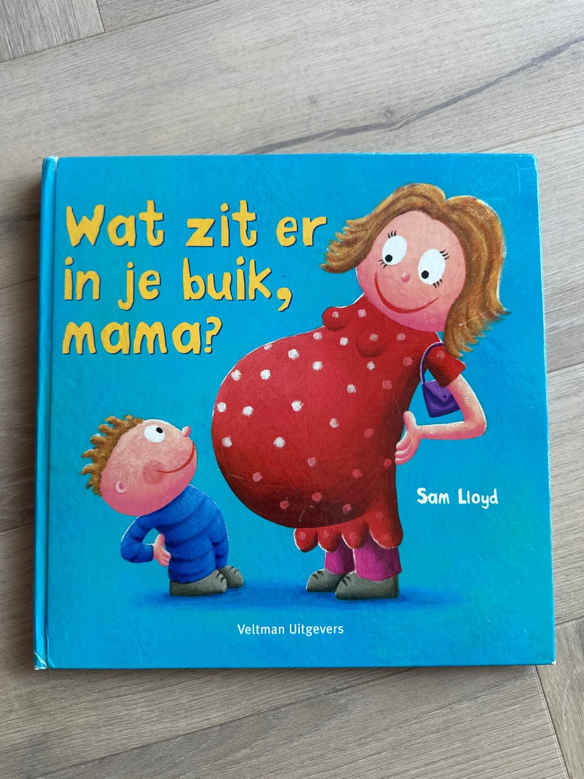 Wat zit er in je buik, mama? - Sam Lloyd, Ophalen of Verzenden, Gelezen, Zwangerschap en Bevalling