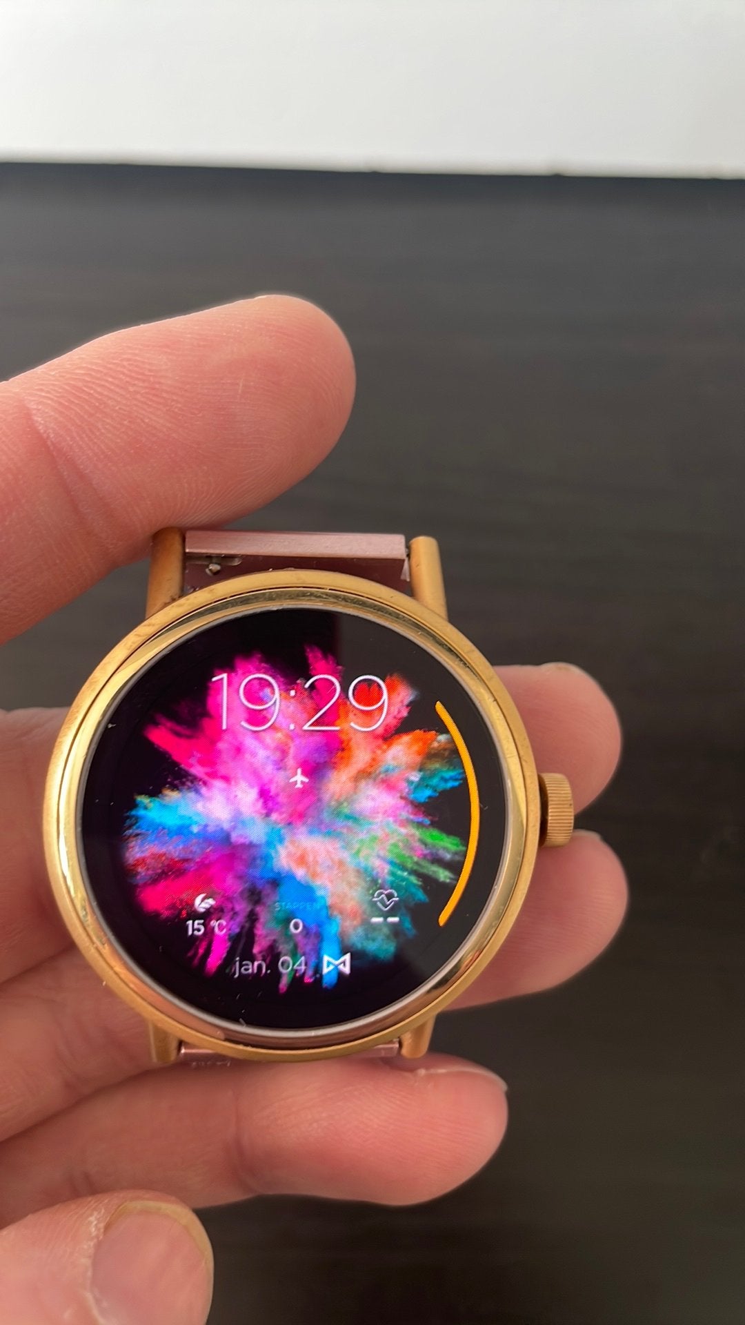 Smartwatch Misfit Vapor 2 (41mm case) Rosé Goud, Ophalen of Verzenden, Zo goed als nieuw, Roze, Android