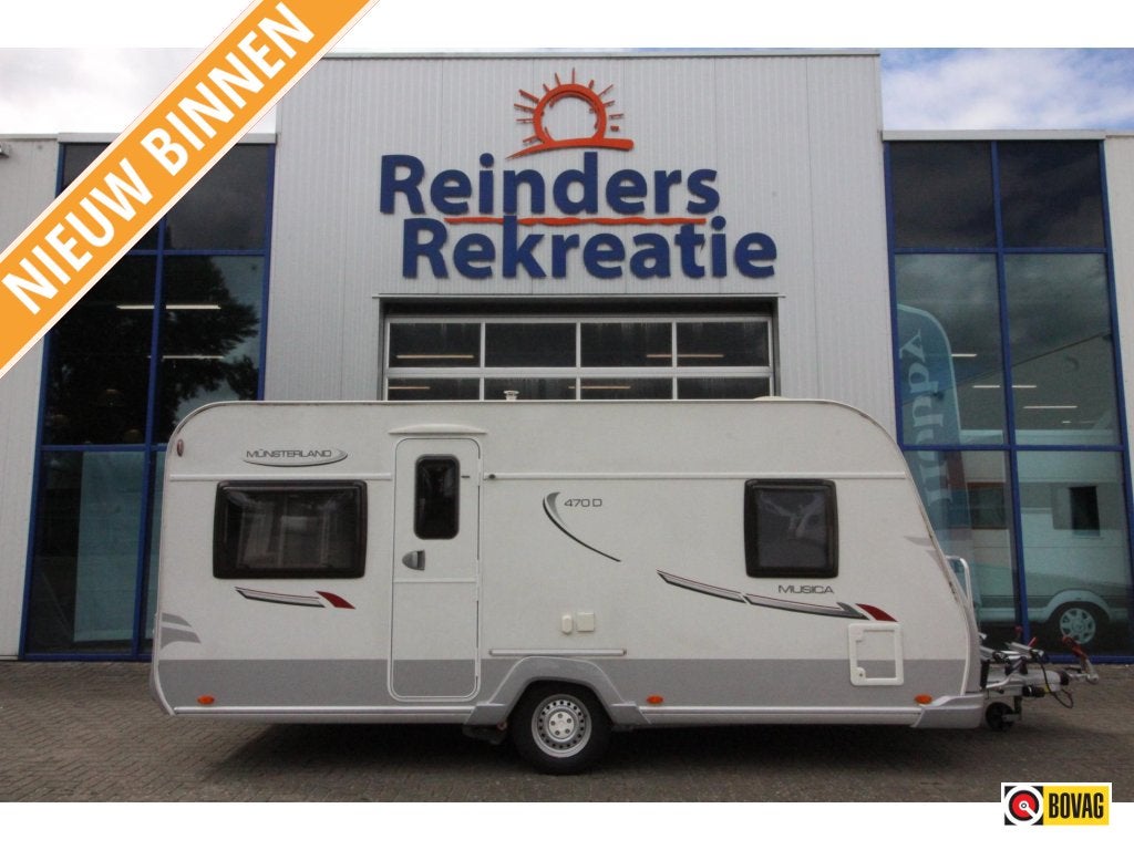 LMC Musica 470 D Mover Voortent Fietsenrek, Rondzit, Bedrijf, 4 tot 5 meter, LMC en Münsterland