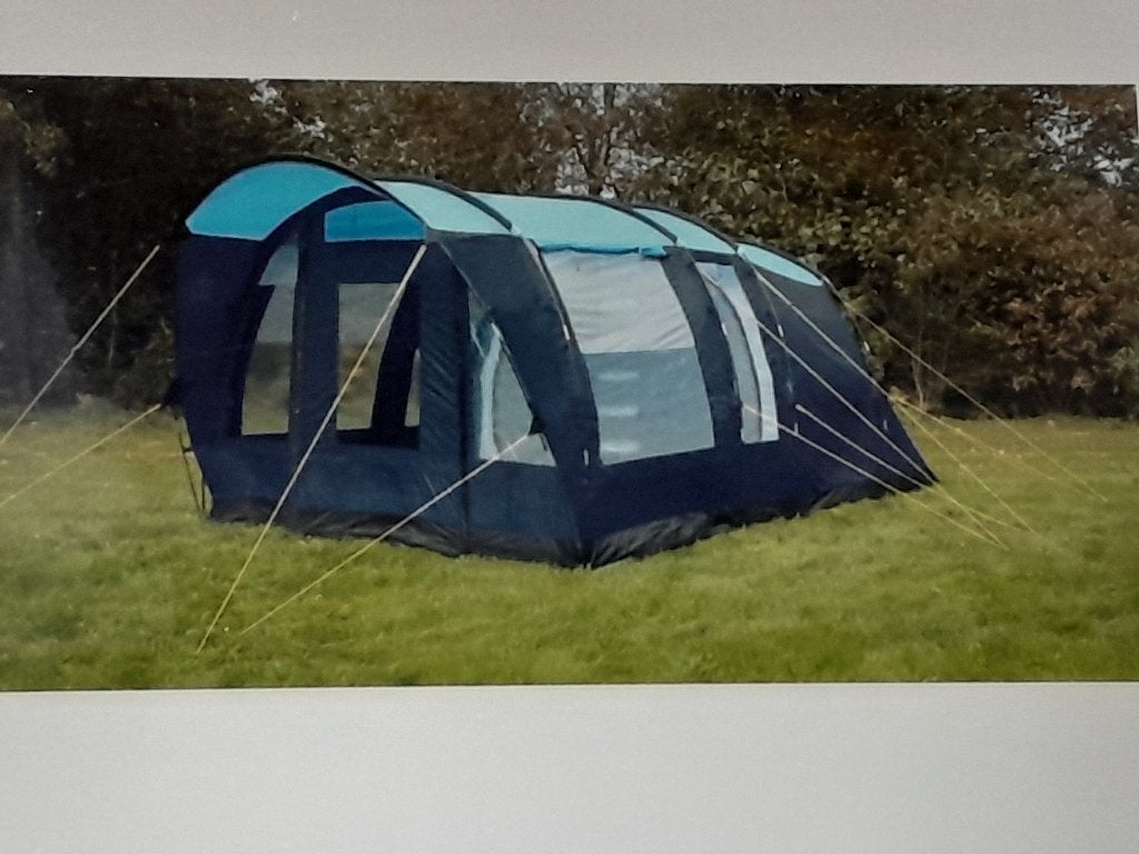 ZGAN Eurotrail koepeltent tunneltent, 140 euro, polyester, Caravans en Kamperen, Ophalen, Zo goed als nieuw, Tot en met 4