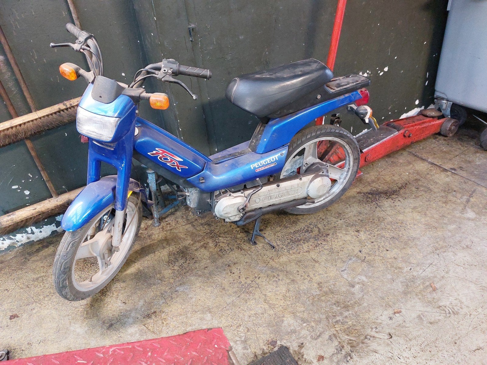Gezocht, Peugeot Fox Bromfiets -, Fietsen en Brommers, Brommers | Peugeot, Ophalen, Gebruikt, Maximaal 45 km/u, Fox