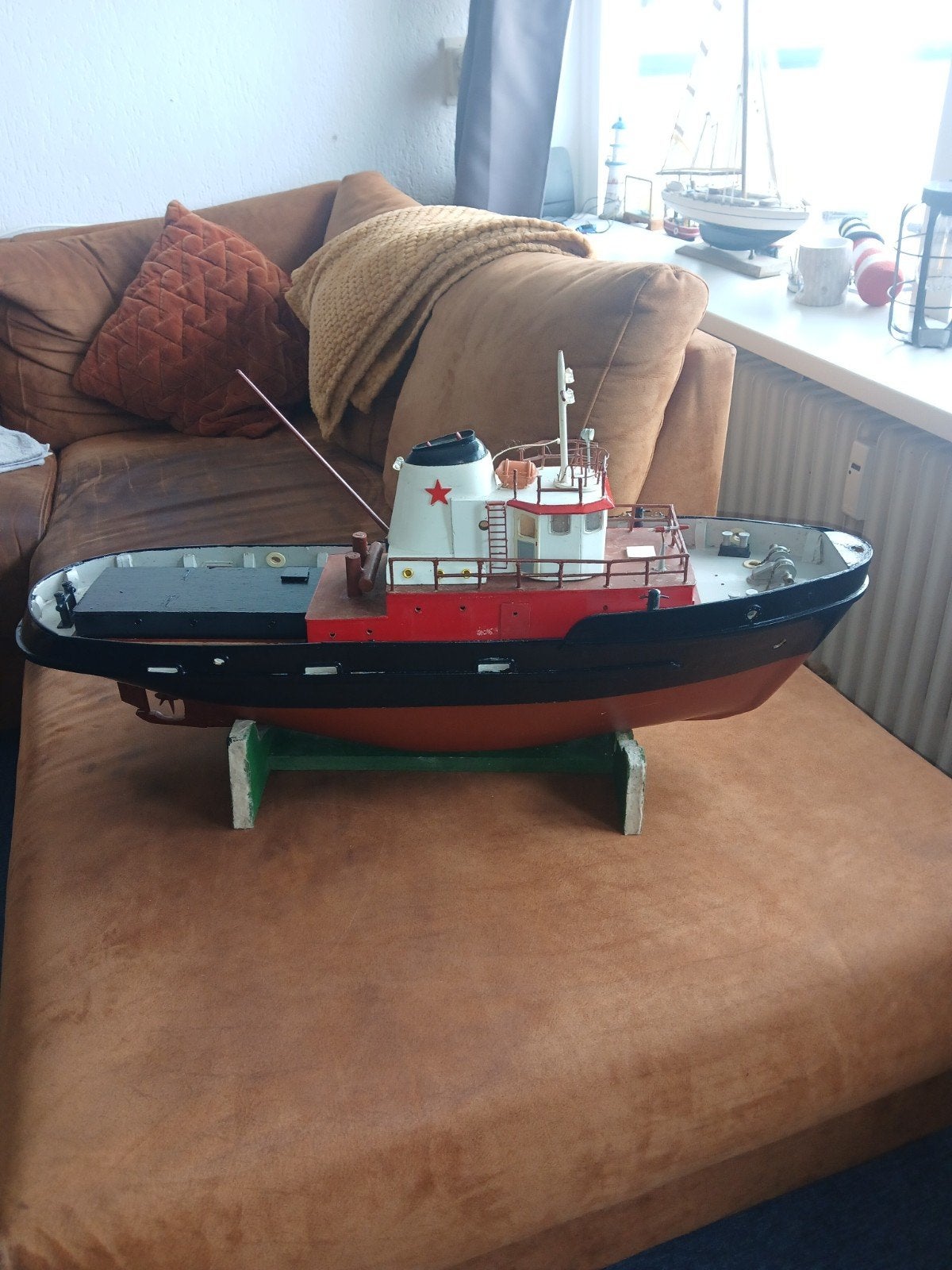 sleepboot houtbouw, Ophalen of Verzenden